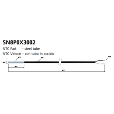 NTC 4x40 3.0M PVC VELOCE