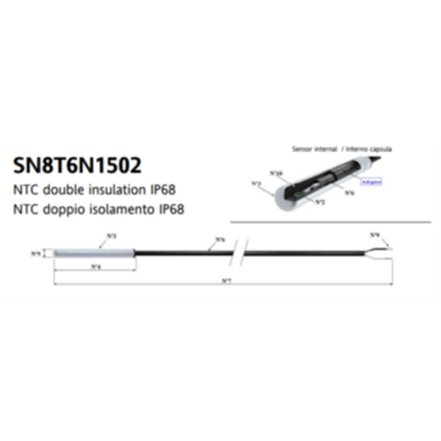 NTC 1.5MT 6x50 TPE STEEL IP68