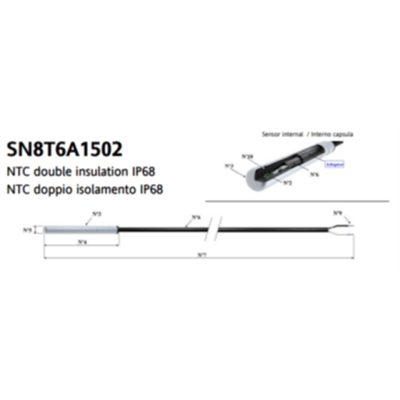 NTC 1.5MT 6x40 TPE STEEL IP68