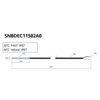 NTC 1.5MT 4x40 TPE STEEL IP67