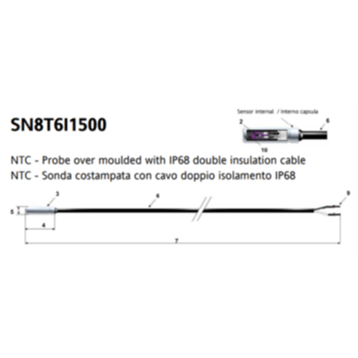 NTC 1.5MT 6x20 TPE STEEL IP68