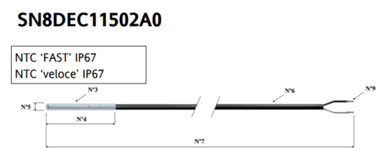 NTC 1.5MT 4x40 TPE STEEL IP67