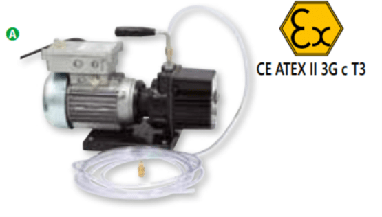 RS3D-EX, 46 L/Min., without solenoid valve and vacuum gauge