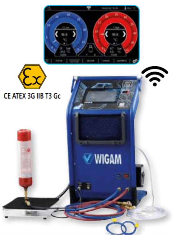 IDO-ATEX, pump RS3D-EX 46 l/min, scale 35 kg